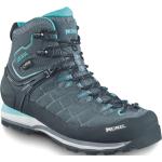 Meindl - Chaussures de trekking GORE-TEX - Litepeak Lady GTX Anthracite/Turquoise pour Femme - Taille 6 UK - Gris