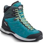Meindl - Chaussures de trekking GORE-TEX - Air Revolution 2.6 Lady Bleu pétrole/Citron pour Femme en Cuir - Taille 5 UK