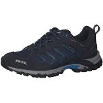Chaussures de randonnée Meindl Caribe bleues en caoutchouc à lacets Pointure 43 look fashion pour homme 