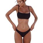 Bikinis string noirs Taille XS look fashion pour femme 