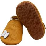 Chaussures basses marron en caoutchouc à motif papillons Pointure 24 look fashion pour enfant en promo 