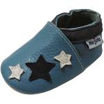 Chaussures bleu ciel en cuir en cuir pour pieds larges Pointure 24 look fashion pour enfant en promo 
