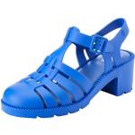 Sandales à talons Melissa bleues look fashion pour femme 