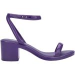 Sandales à talons Melissa violettes à bouts ouverts Pointure 39 pour femme 