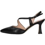 Sandales Melluso noires en cuir en cuir Pointure 41 look fashion pour femme 