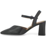 Sandales saison été Melluso noires en cuir en cuir Pointure 41 look fashion pour femme 