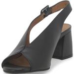 Sandales Melluso noires en cuir Pointure 37 look fashion pour femme 