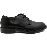 Chaussures Melluso noires en cuir en cuir à lacets Pointure 41 avec un talon jusqu'à 3cm look business pour homme 
