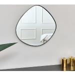 Miroirs muraux marron en métal minimalistes 
