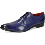 Chaussures oxford Melvin & Hamilton bleues Pointure 47 look casual pour homme en promo 