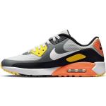 Chaussures de sport Nike Air Max 90 blanches look fashion pour homme 