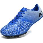 Chaussures de running bleues à clous Pointure 42 look fashion pour homme en promo 