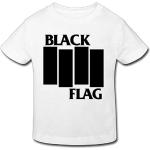 Men's Black Flag American Punk Rock Band Tshirts Fashion - Size S