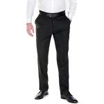 Pantalons de costume noirs Taille XL look fashion pour homme 