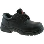 Chaussures de travail  Grafters noires avec semelles anti-perforation pour pieds larges Pointure 48 look fashion pour homme 