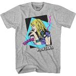 Mens Hannah Montana Throwback Shirt - Miley Cyrus Hannah Montana Graphic T-Shirt (Heather Grey, X-Large)