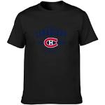 Men's Montreal Canadiens NHL Old Time Ice Hockey Team T Shirt O Neck XL