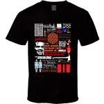 Men's The Shining Steven King Stanley Kubrick Classic Horror Movie Poster Quote Mashup T Shirt L