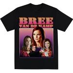 Men's Vintage Bree Van DE KAMP Homage T-Shirt Desperate Housewives T Shirt Funny Tee Black 3XL