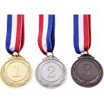 Médailles en or bronze en zinc pour enfant 
