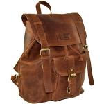 MENZO accessoires en cuir « Meran » de buffle vintage, sac à dos, sac à dos en cuir, sac à dos de vi 9120013579698 (delta)