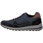 Chaussures de sport Mephisto bleues en velours à fermetures éclair Pointure 39 look fashion pour homme 