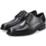 Chaussures oxford d'automne Mephisto noires en cuir à lacets Pointure 46 look casual pour homme 