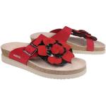 Sandales Mephisto rouges à motif fleurs Pointure 36 look fashion pour femme 