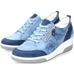 Chaussures de sport Mephisto Mobils bleues Pointure 37,5 look fashion pour femme 