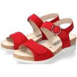 Sandales Mephisto rouges Pointure 40 look fashion pour femme 