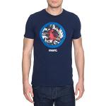 Merc of London Granville, T-Shirt, Bleu (Navy), Small (Taille Fabricant: S) Homme