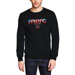 Merc of London Otto - Sweat-shirt - Manches longues - Homme - Noir (Black 1) - X-Large (Taille fabricant: X-Large)