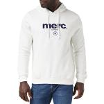 Merc of London Pill, Hooded Sweatshirt Sweat-Shirt, Blanc (Blanc), X-Large (Taille Fabricant: XL) Homme