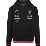 Mercedes AMG Petronas Formula One Team - Collection Officielle de Produits dérivés de la Formule 1 - Enfants 2022 Sweat à Capuche de l'équipe - Noir - Enfants - 164