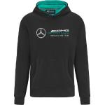 Polaires verts à logo en polaire F1 Mercedes AMG Petronas à capuche Taille M look fashion pour homme 