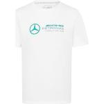 T-shirts basiques blancs en jersey F1 Mercedes AMG Petronas Taille XL pour homme 
