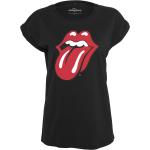 Merchcode T-shirt 'Rolling Stones Tongue' rouge / noir / blanc