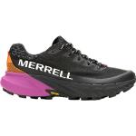 Chaussures de running Merrell orange en fil filet respirantes Pointure 42 look fashion pour homme en promo 