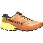 Chaussures trail Merrell marron en fil filet respirantes Pointure 42 look fashion pour homme en promo 