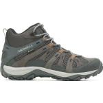 Chaussures de randonnée Merrell Alverstone grises en gore tex à lacets pour homme 