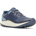 Chaussures de running Merrell Antora bleues en gore tex Pointure 36 pour femme 