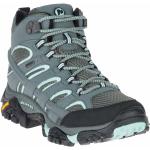 Chaussures de randonnée Merrell Moab grises en fil filet en gore tex respirantes Pointure 40 pour femme 