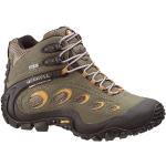 Chaussures de randonnée Merrell Chameleon vertes en gore tex Pointure 42 look fashion pour homme 