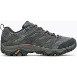 Chaussures de randonnée Merrell Moab argentées en fil filet en gore tex imperméables Pointure 43 look fashion pour homme 