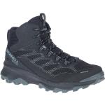 Chaussures de randonnée Merrell Speed Strike noires en fil filet en gore tex respirantes look fashion pour homme 