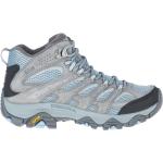 Chaussures de randonnée Merrell Moab bleues en gore tex légères Pointure 40,5 pour femme 