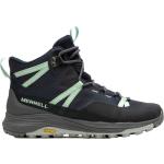 Merrell - Chaussures de randonnée journée Gore-Tex - Siren 4 Mid Gtx Navy pour Femme - Taille 39