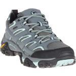 Chaussures de randonnée Merrell Moab grises en fil filet en gore tex imperméables Pointure 38 pour femme 