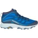 Chaussures de randonnée Merrell Moab Speed bleues en fil filet en gore tex Pointure 43,5 pour homme 