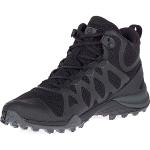 Chaussures de randonnée Merrell Siren noires en gore tex respirantes Pointure 42 look fashion pour femme 